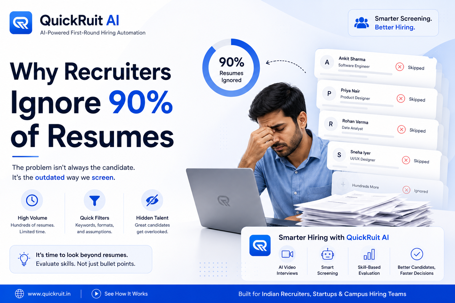 Why Recruiters Ignore 90% of Resumes
